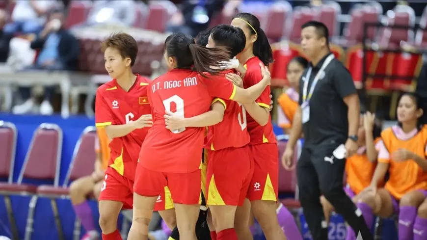 Đội tuyển Futsal nữ Việt Nam vào chung kết